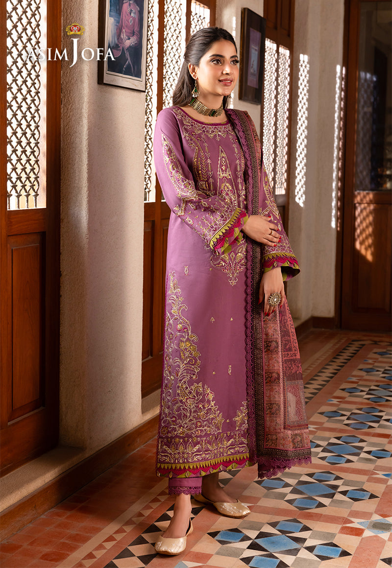 AJRW-28 EMBROIDERED PREMIUM WINTER COTTON 3 PCS