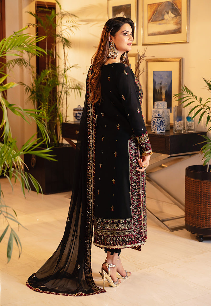 AJSM-30 EMBROIDERED POLY COTTON 3 PCS
