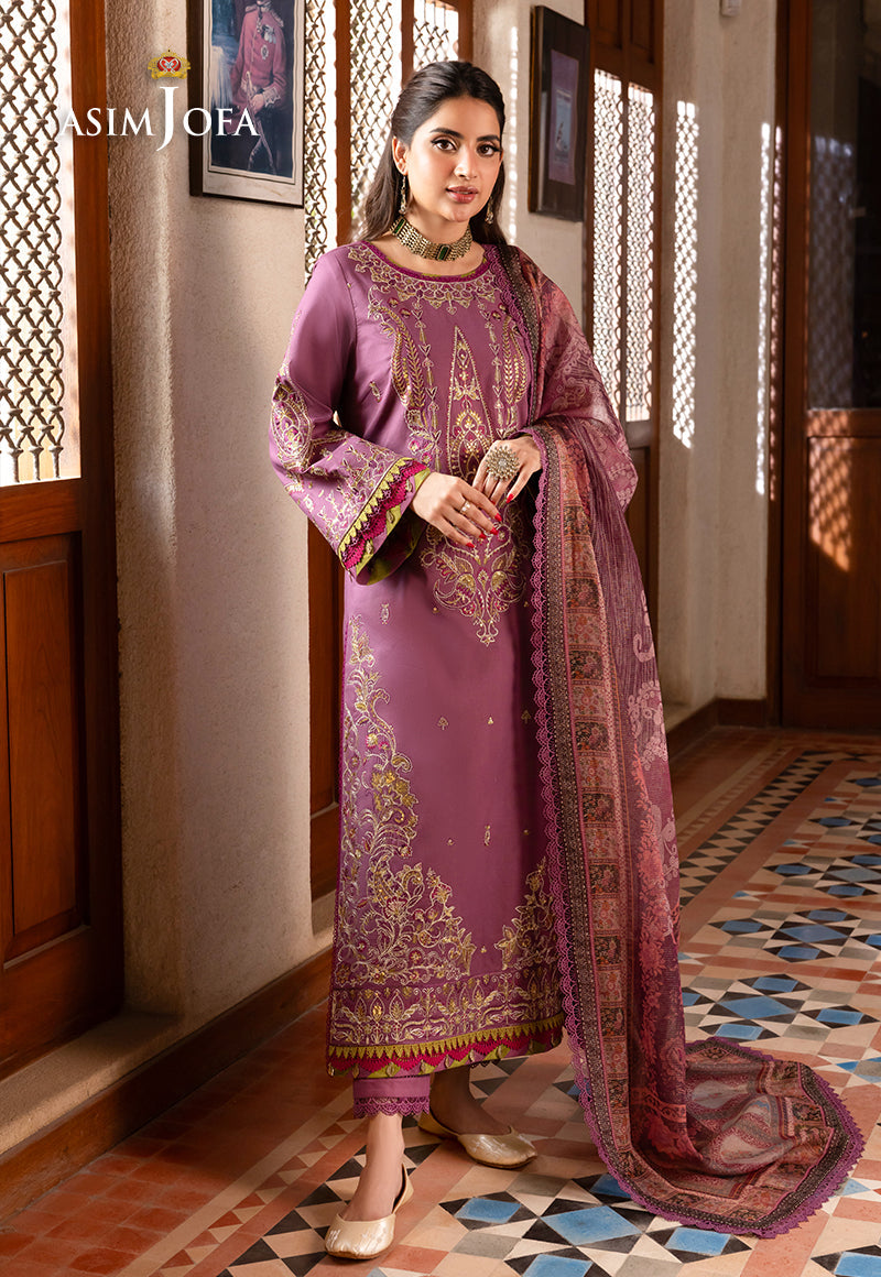 AJRW-28 EMBROIDERED PREMIUM WINTER COTTON 3 PCS