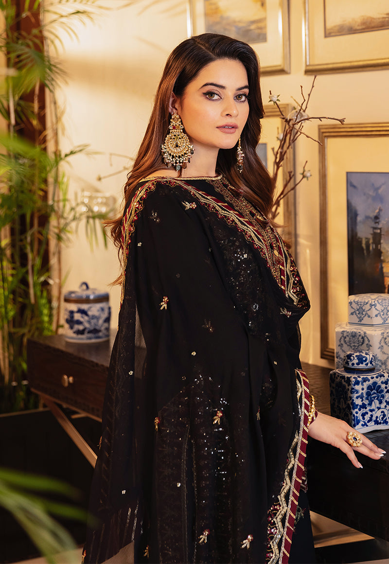 AJSM-30 EMBROIDERED POLY COTTON 3 PCS