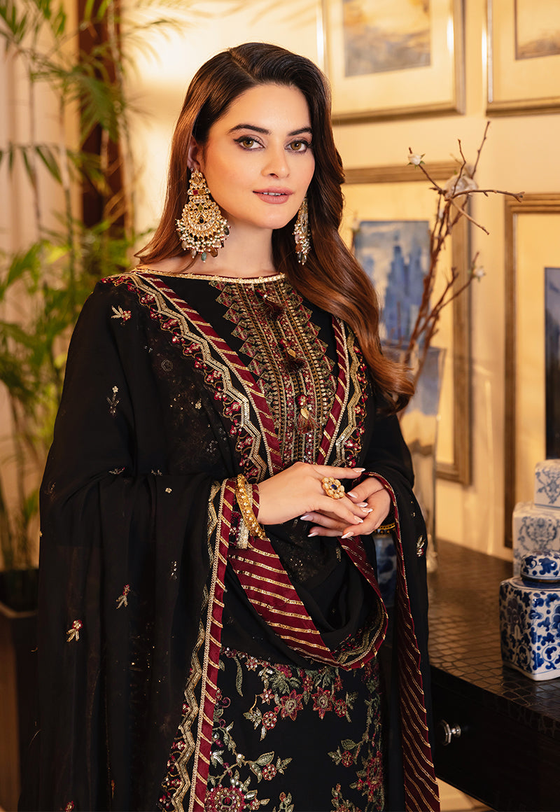 AJSM-30 EMBROIDERED POLY COTTON 3 PCS