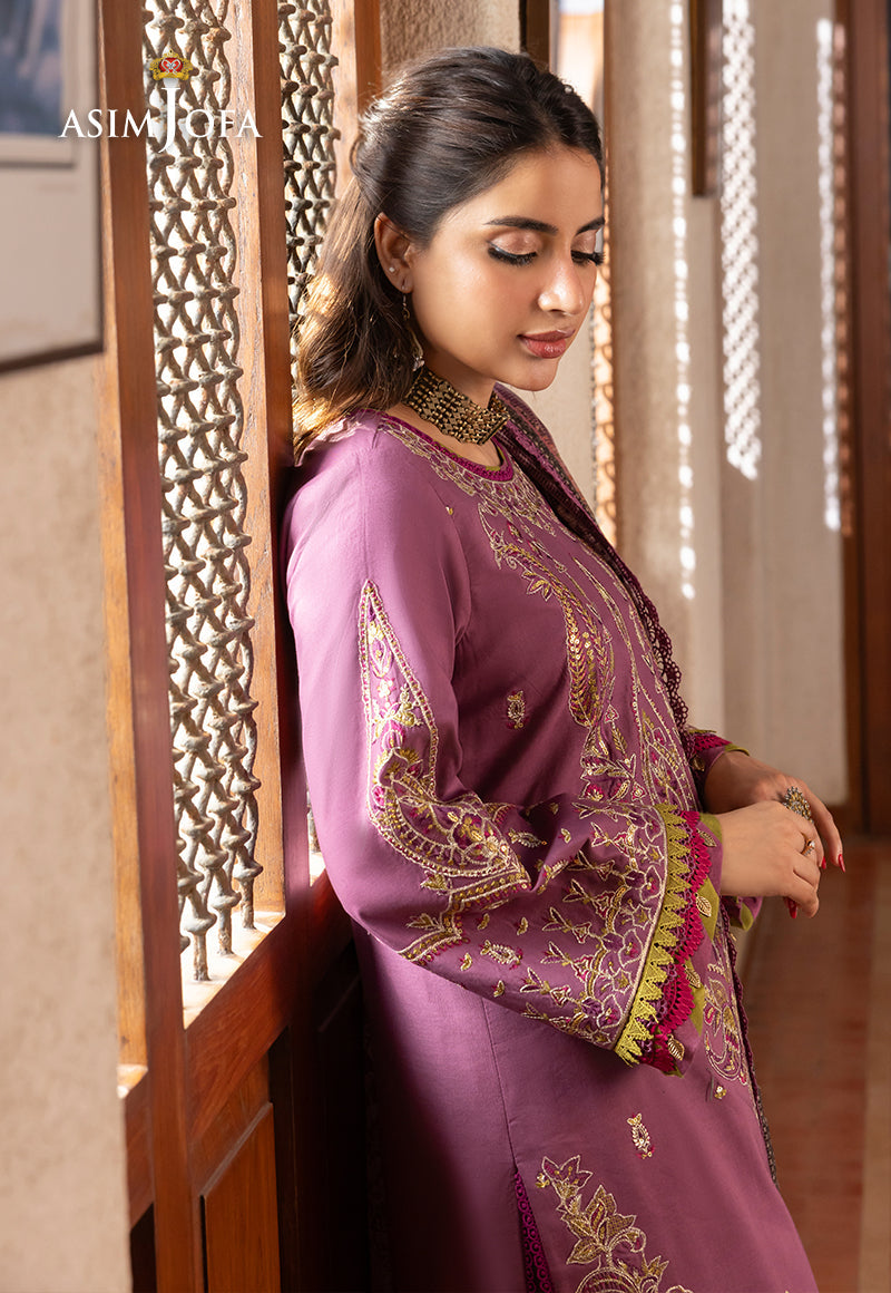 AJRW-28 EMBROIDERED PREMIUM WINTER COTTON 3 PCS