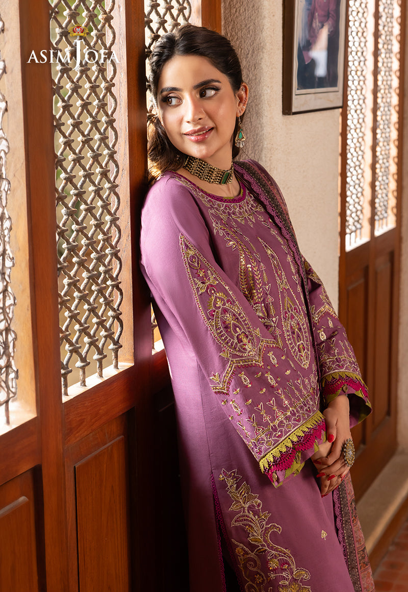 AJRW-28 EMBROIDERED PREMIUM WINTER COTTON 3 PCS