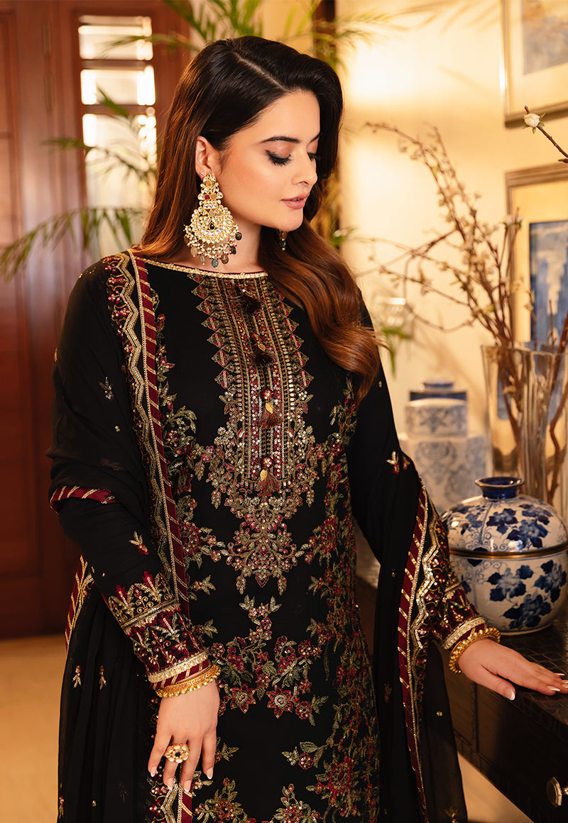 AJSM-30 EMBROIDERED POLY COTTON 3 PCS