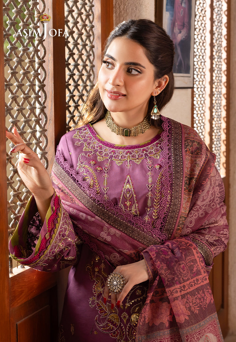 AJRW-28 EMBROIDERED PREMIUM WINTER COTTON 3 PCS