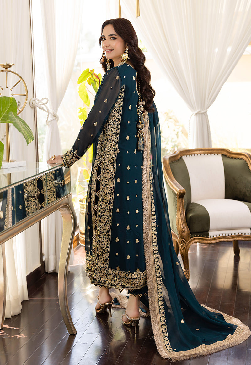 AJSM-31 EMBROIDERED CHIFFON 3 PCS