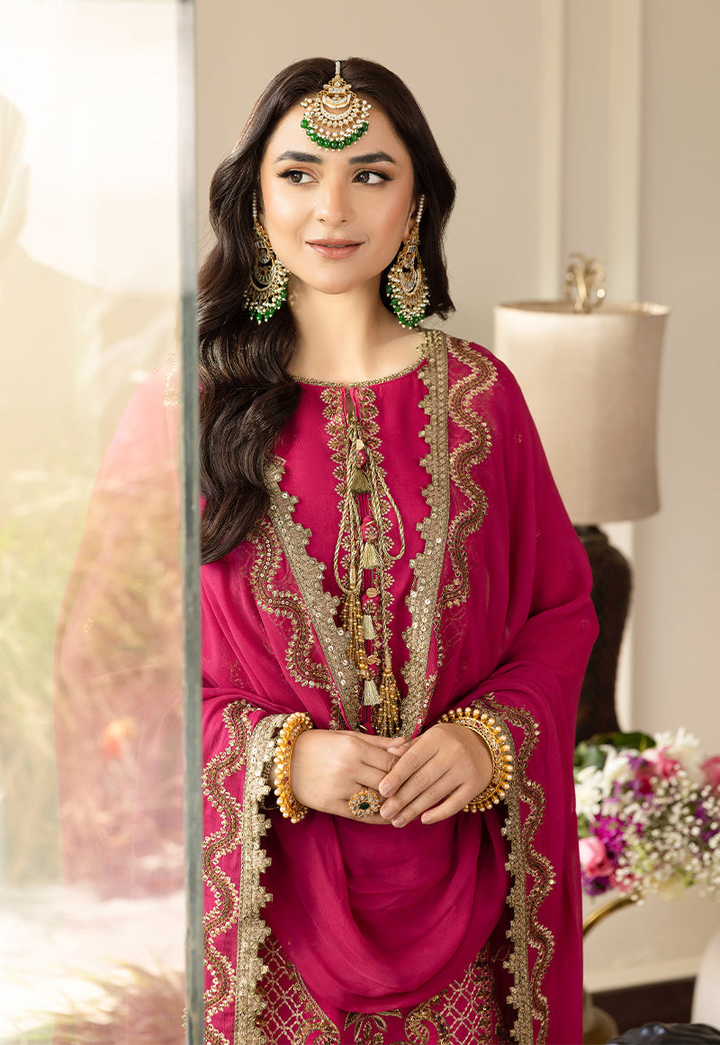 AJSM-28 EMBROIDERED SILK 3 PCS
