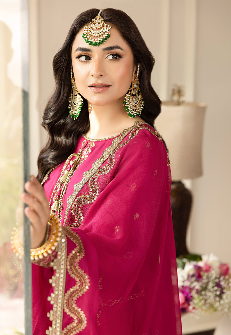 AJSM-28 EMBROIDERED SILK 3 PCS