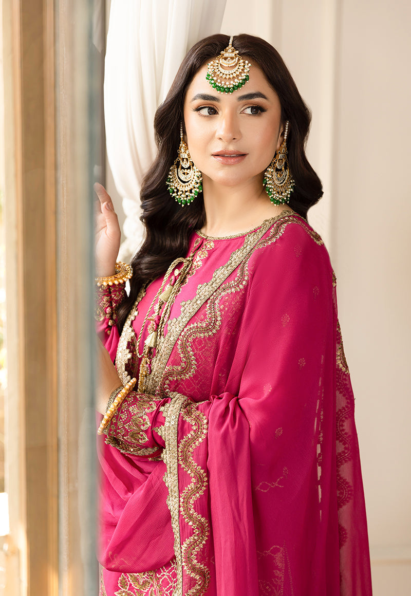 AJSM-28 EMBROIDERED SILK 3 PCS