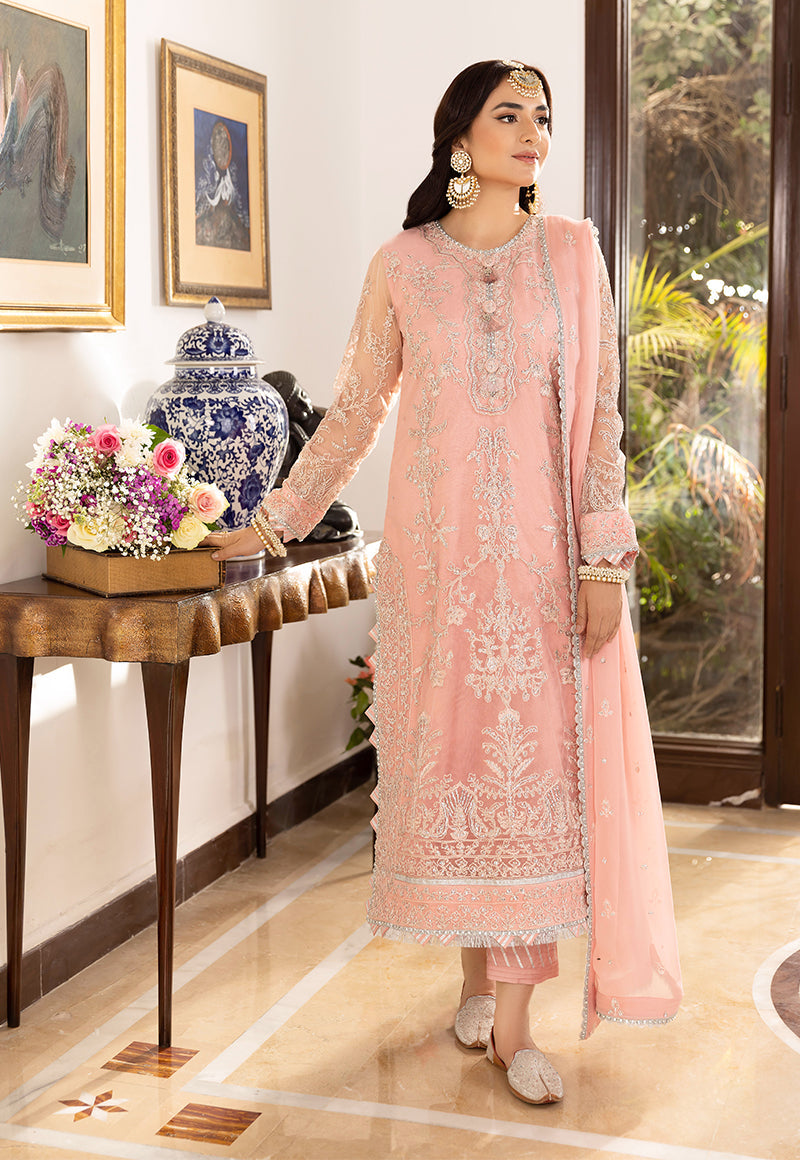 AJSM-36 EMBROIDERED NET 3 PCS