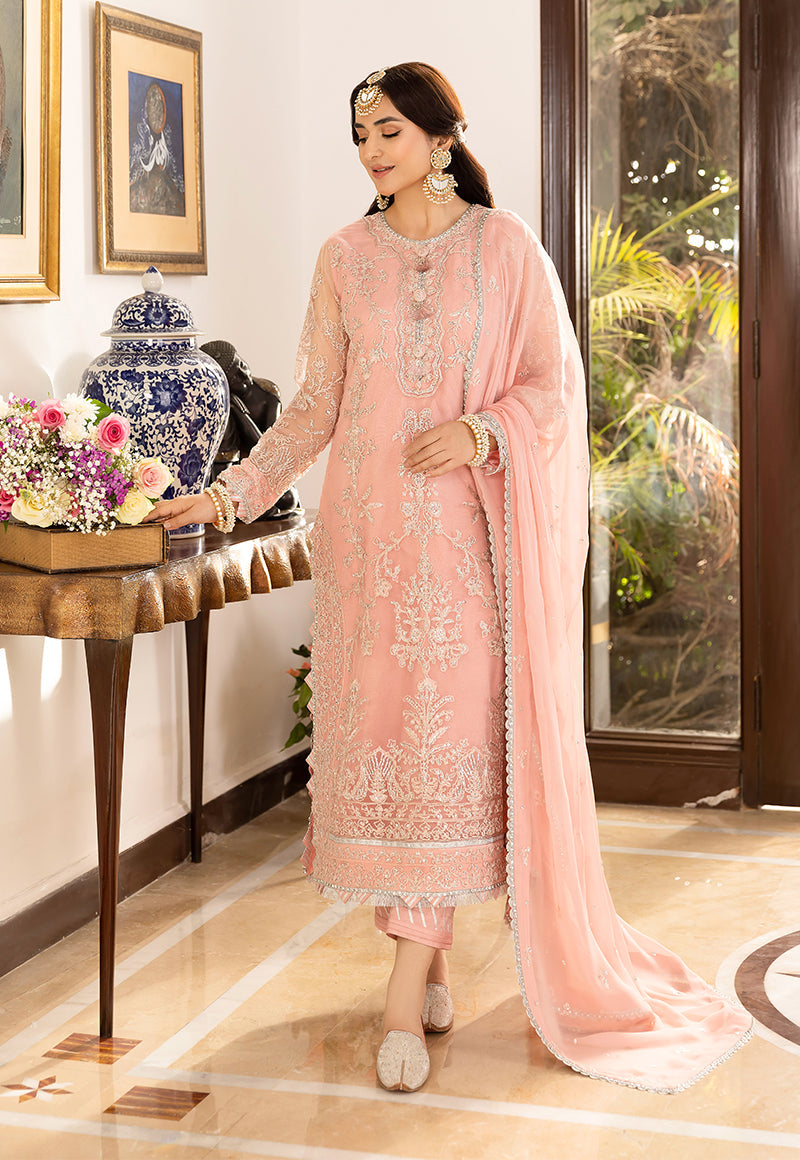 AJSM-36 EMBROIDERED NET 3 PCS