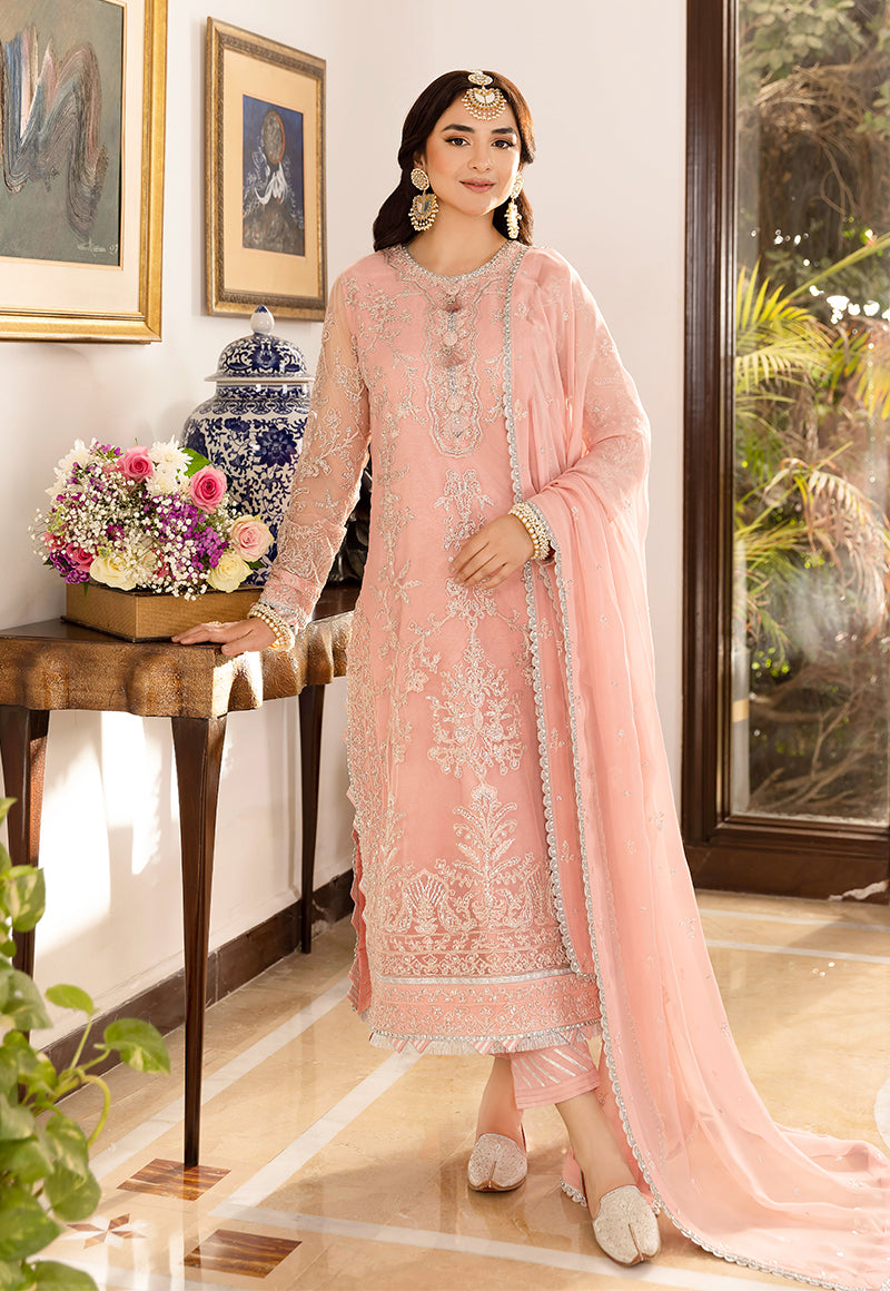 AJSM-36 EMBROIDERED NET 3 PCS