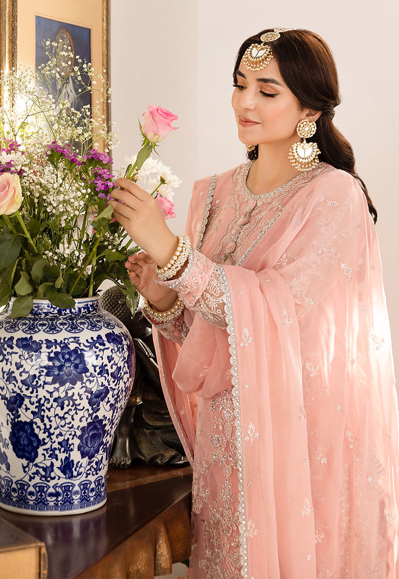 AJSM-36 EMBROIDERED NET 3 PCS