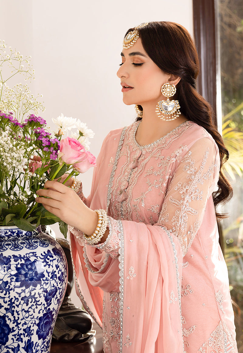 AJSM-36 EMBROIDERED NET 3 PCS