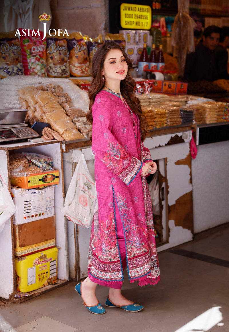 AJPL-17 PRINTED ARABIC LAWN 3 PCS