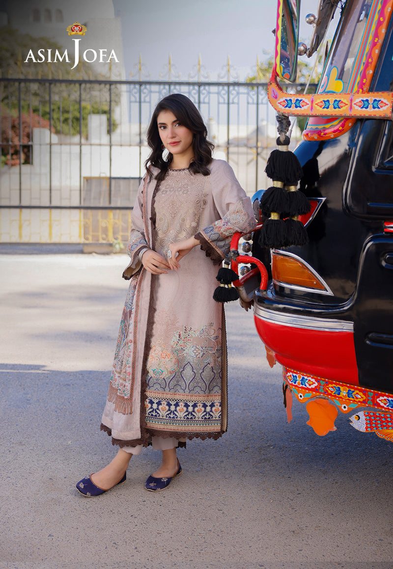 AJPL-16 PRINTED ARABIC LAWN 3 PCS