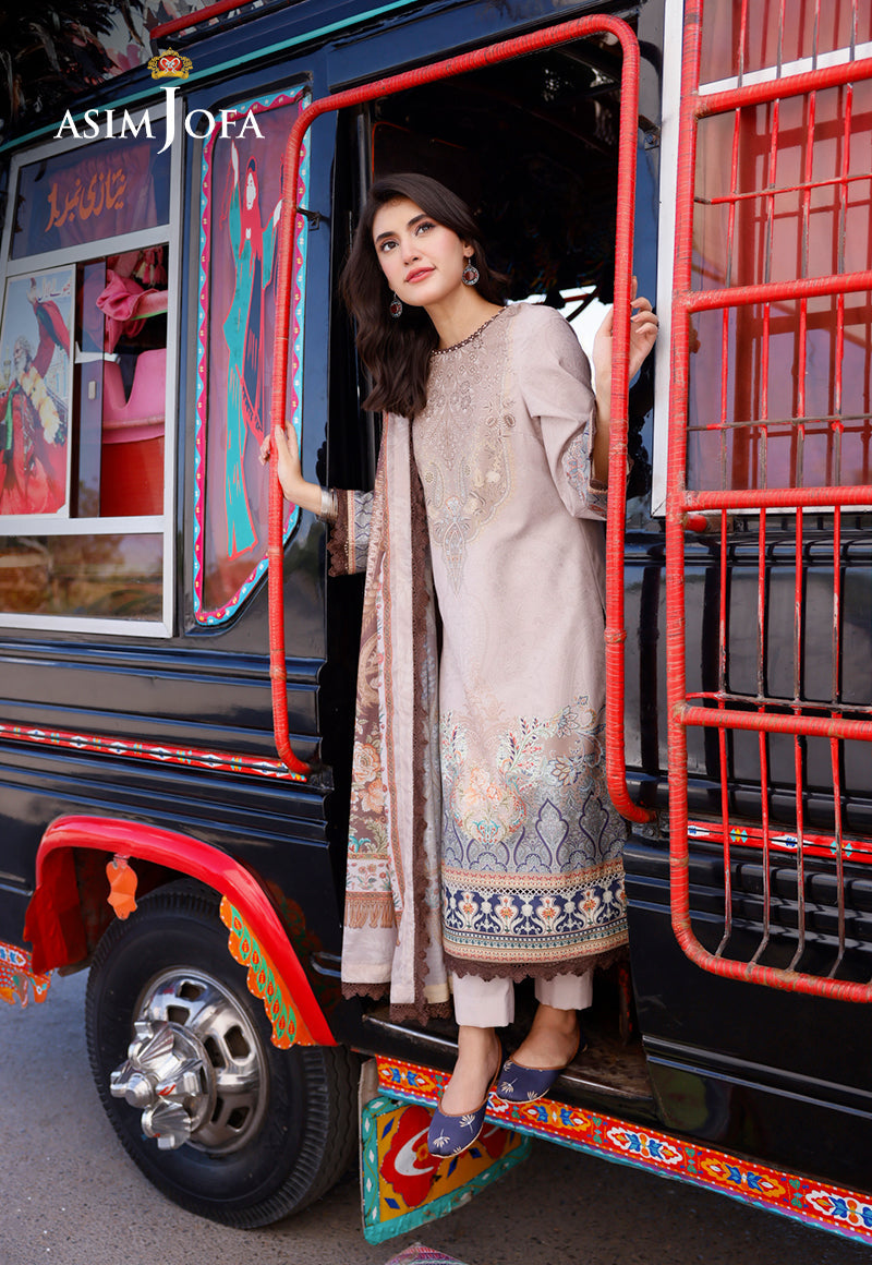 AJPL-16 PRINTED ARABIC LAWN 3 PCS