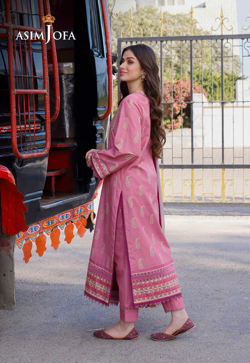 AJPL-13 PRINTED ARABIC LAWN 3 PCS