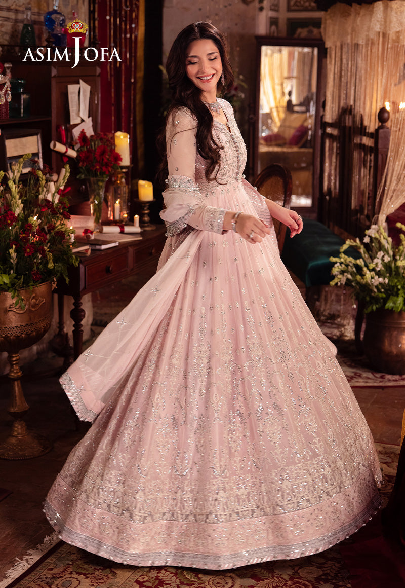 AJYV-10 EMBROIDERED CHIFFON 3 PCS