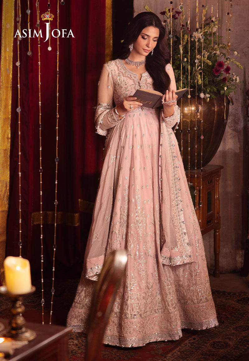AJYV-10 EMBROIDERED CHIFFON 3 PCS