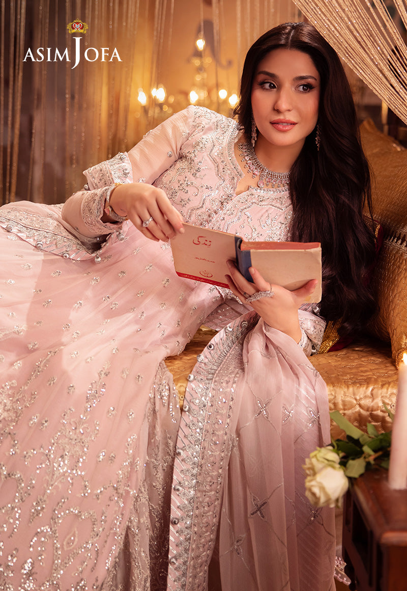 AJYV-10 EMBROIDERED CHIFFON 3 PCS