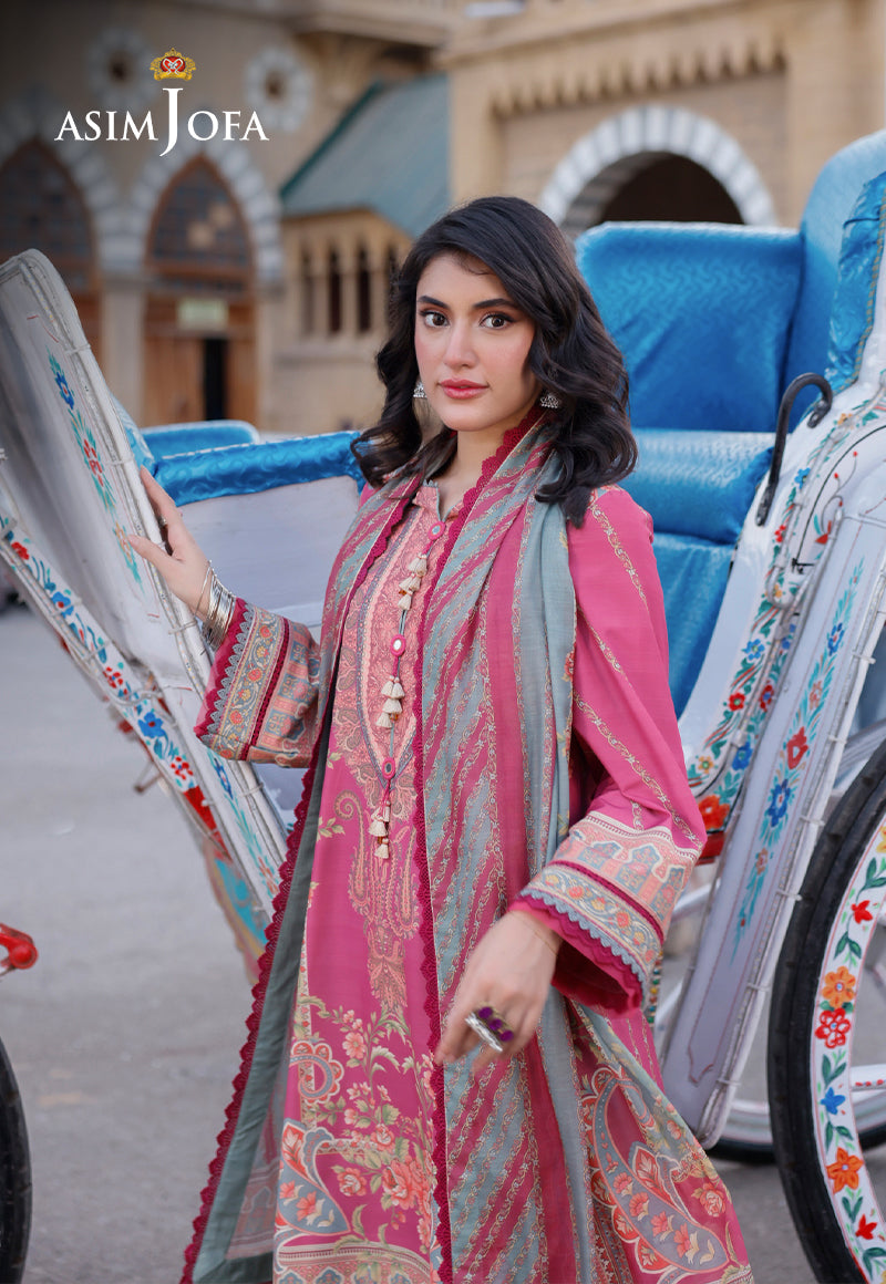 AJPL-14 PRINTED ARABIC LAWN 3 PCS