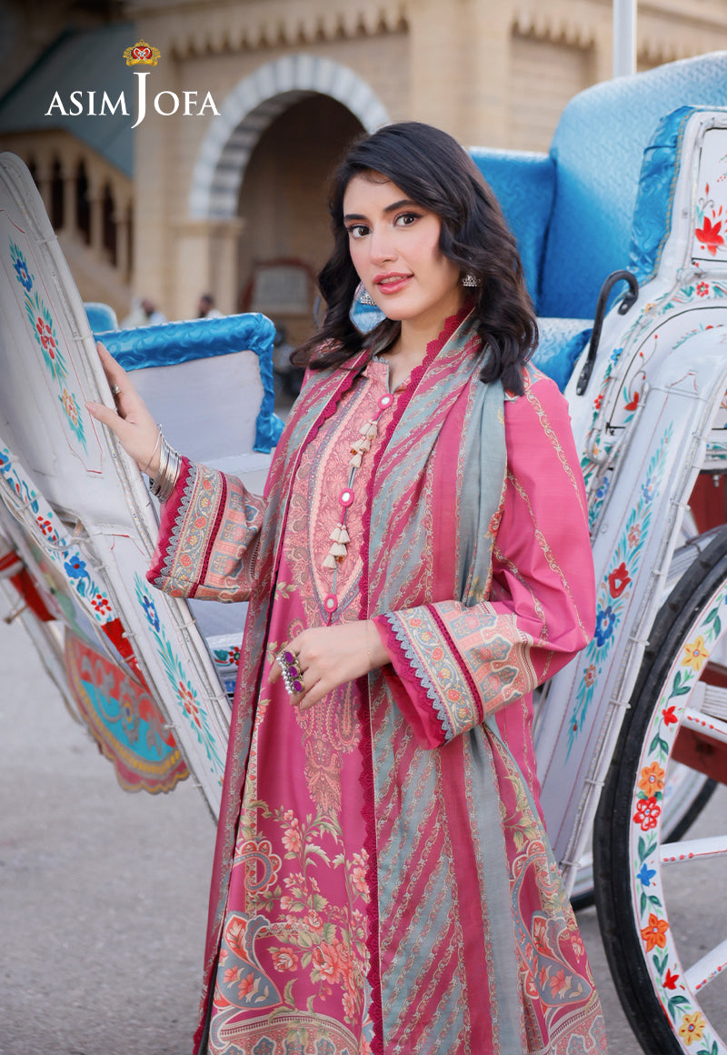 AJPL-14 PRINTED ARABIC LAWN 3 PCS