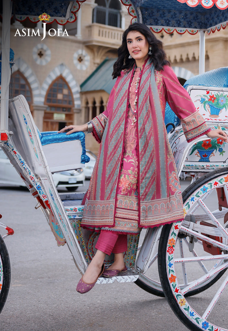 AJPL-14 PRINTED ARABIC LAWN 3 PCS