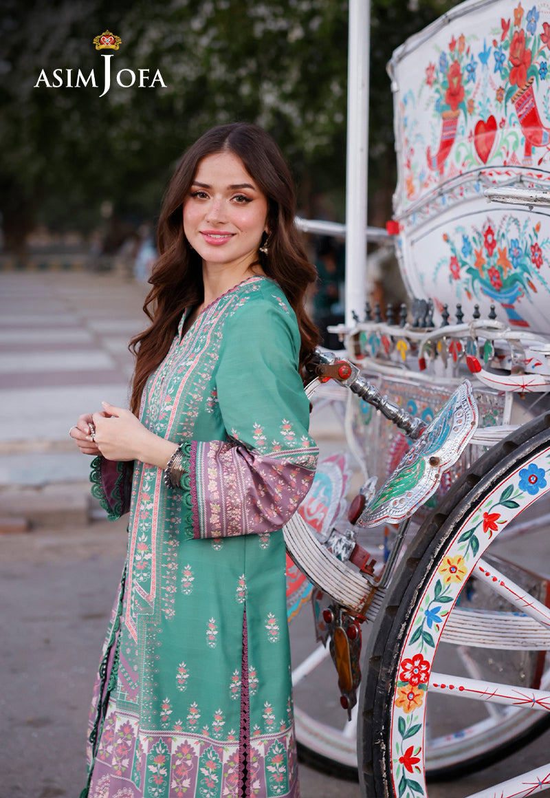 AJPL-15 PRINTED ARABIC LAWN 3 PCS