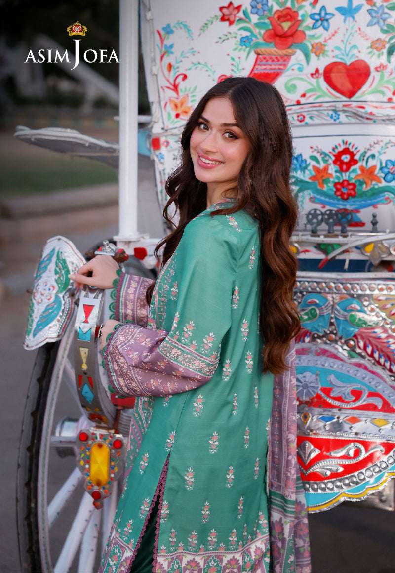 AJPL-15 PRINTED ARABIC LAWN 3 PCS