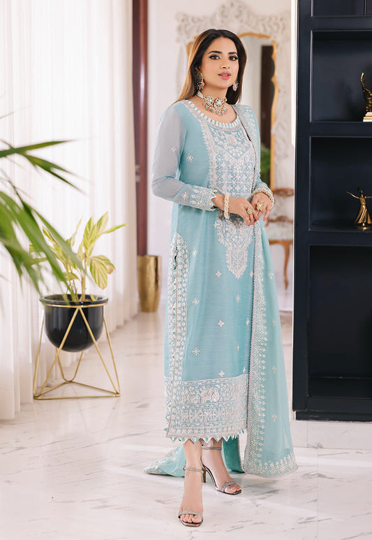 AJSM-29 EMBROIDERED PAPER COTTON 3 PCS