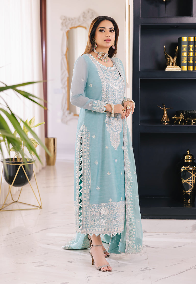 AJSM-29 EMBROIDERED PAPER COTTON 3 PCS