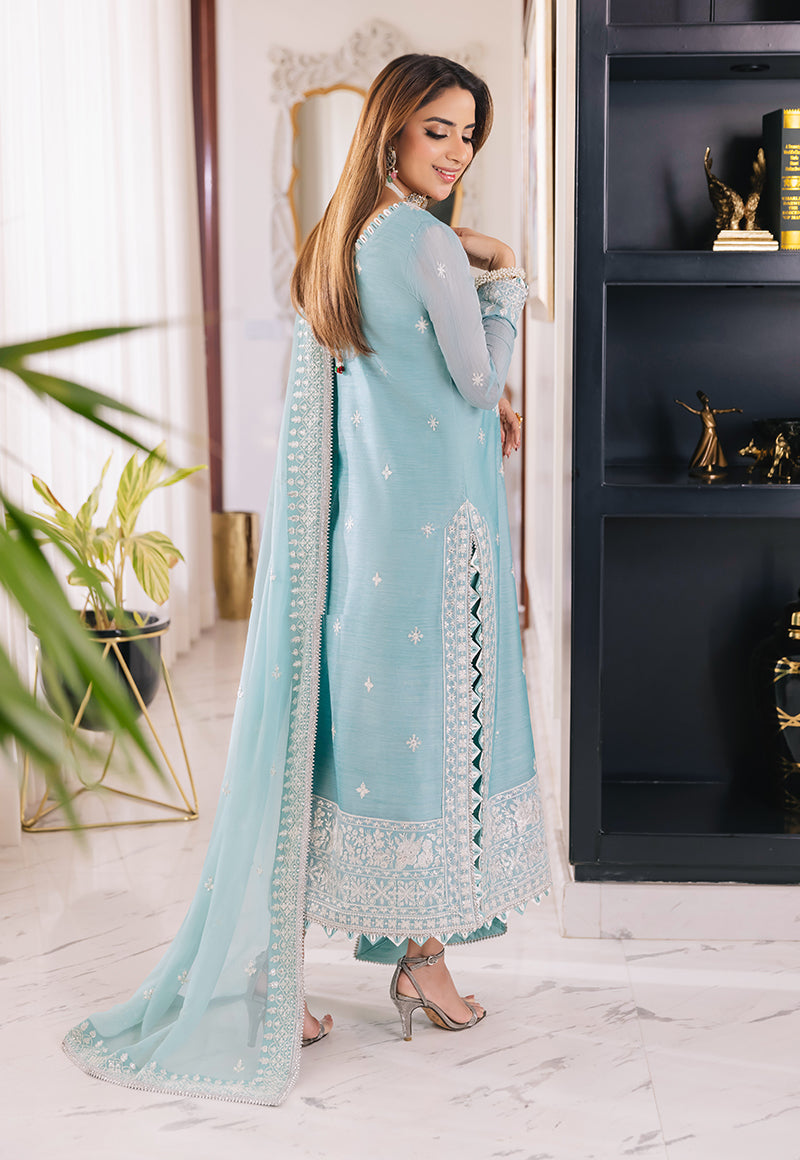 AJSM-29 EMBROIDERED PAPER COTTON 3 PCS