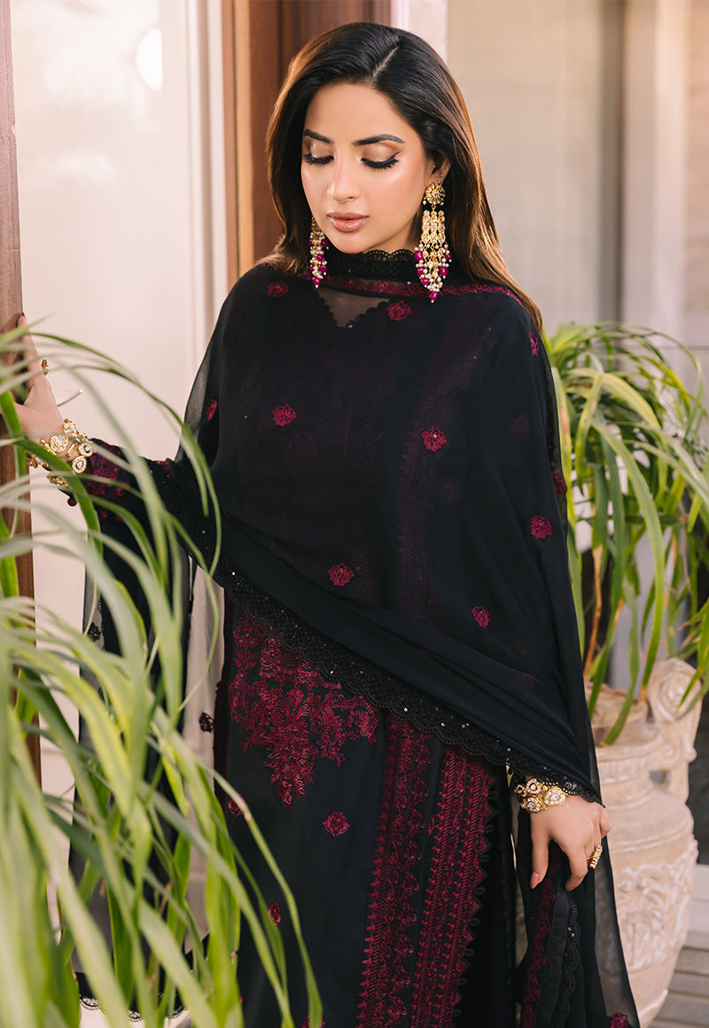 AJSM-48 EMBROIDERED PAPER COTTON 3 PCS