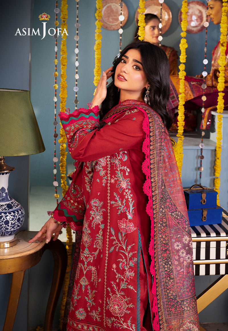 AJRA-26 EMBROIDERED JACQUARD 3 PCS