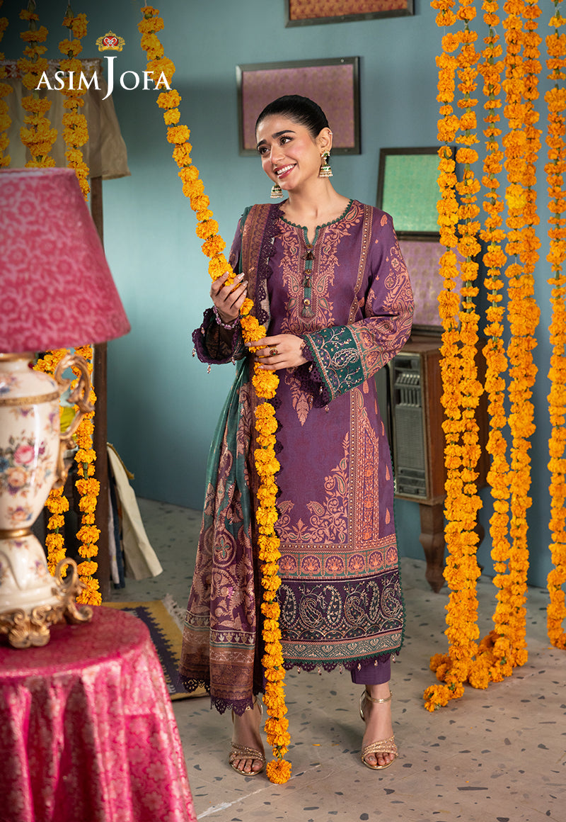AJRA-02 EMBROIDERED JACQUARD 3 PCS