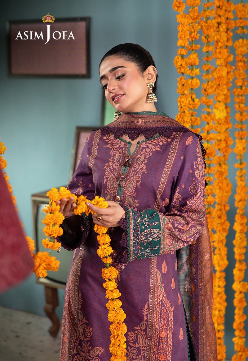 AJRA-02 EMBROIDERED JACQUARD 3 PCS