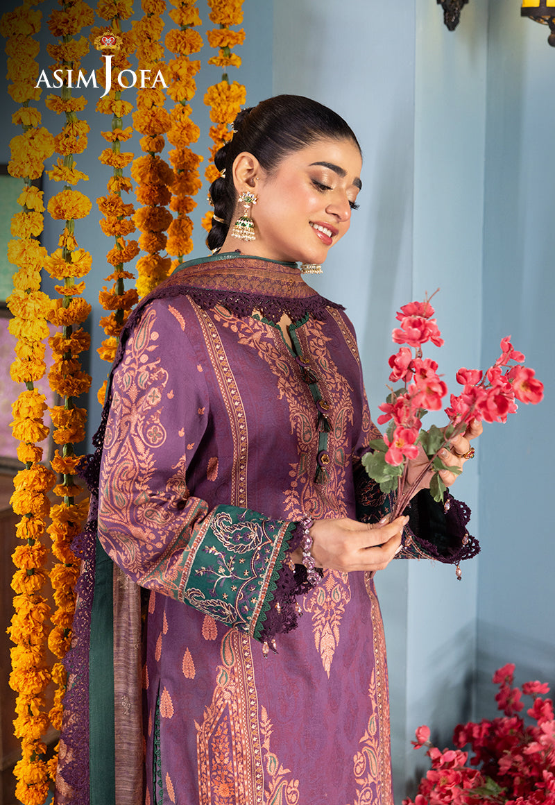 AJRA-02 EMBROIDERED JACQUARD 3 PCS
