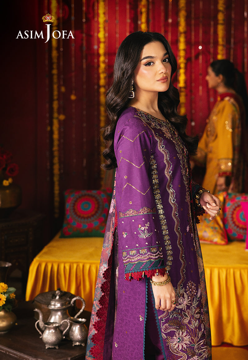 AJRA-22 EMBROIDERED JACQUARD 3 PCS