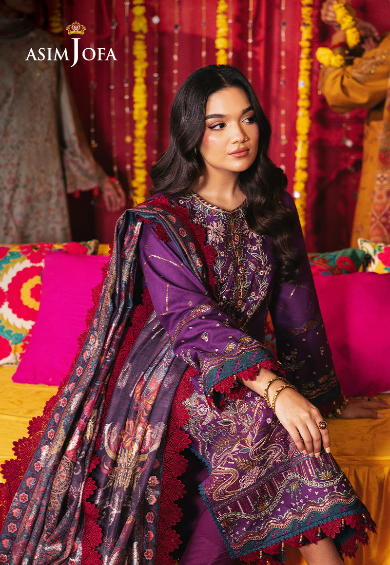 AJRA-22 EMBROIDERED JACQUARD 3 PCS