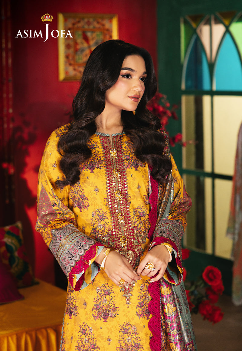 AJRA-16 EMBROIDERED JACQUARD  3 PCS