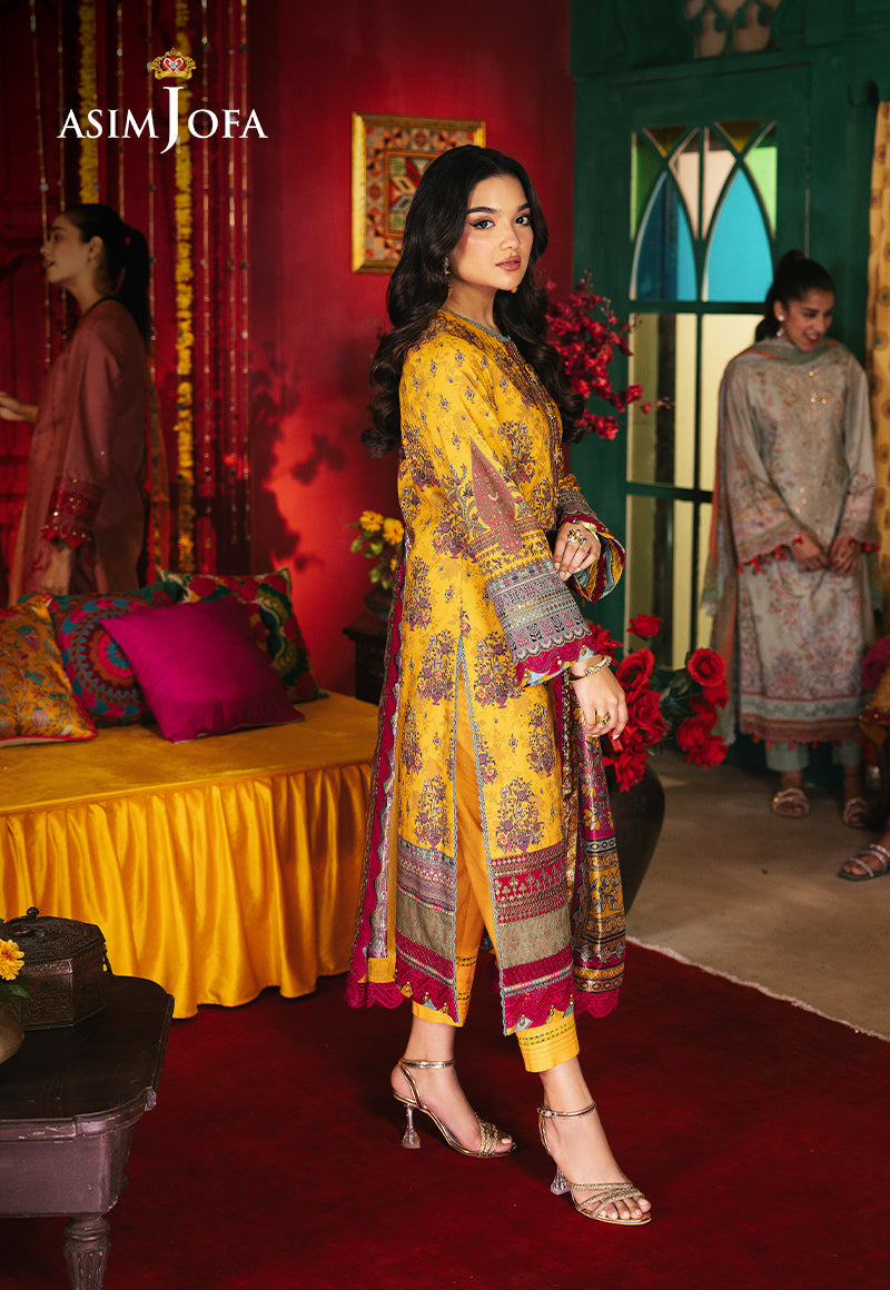 AJRA-16 EMBROIDERED JACQUARD  3 PCS