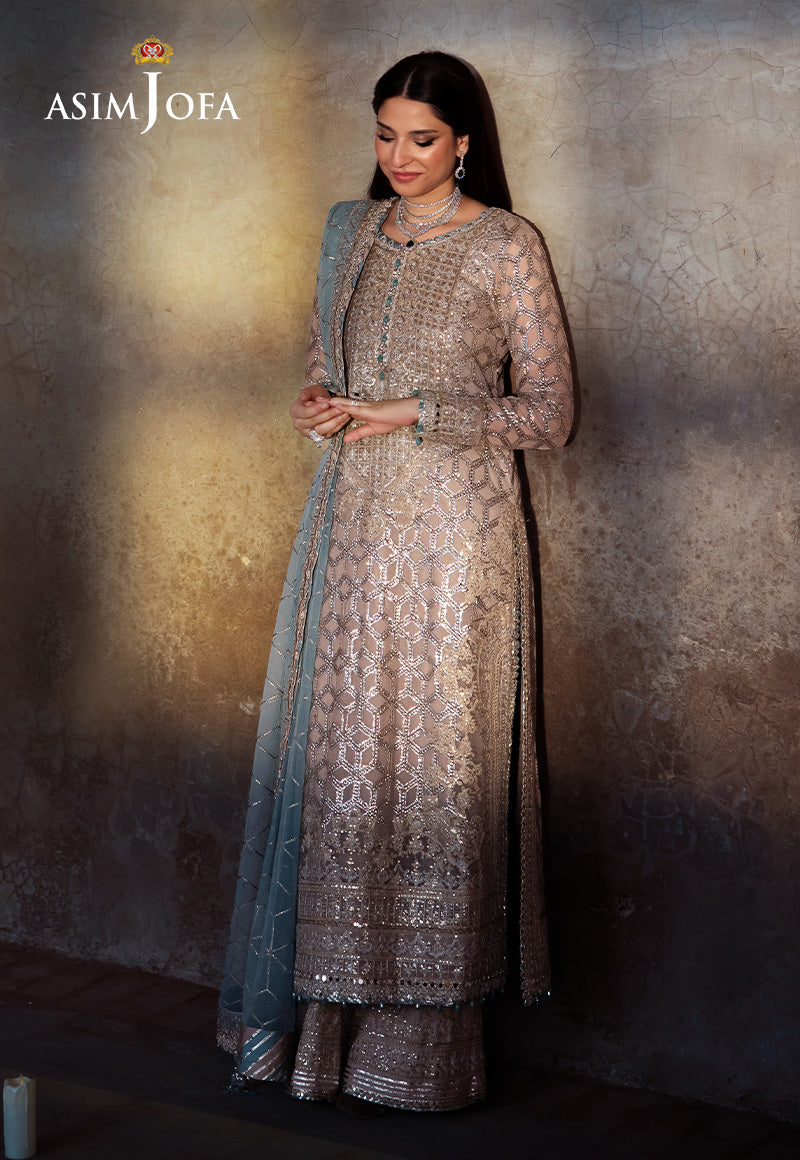 AJYV-05 EMBROIDERED CHIFFON 3 PCS