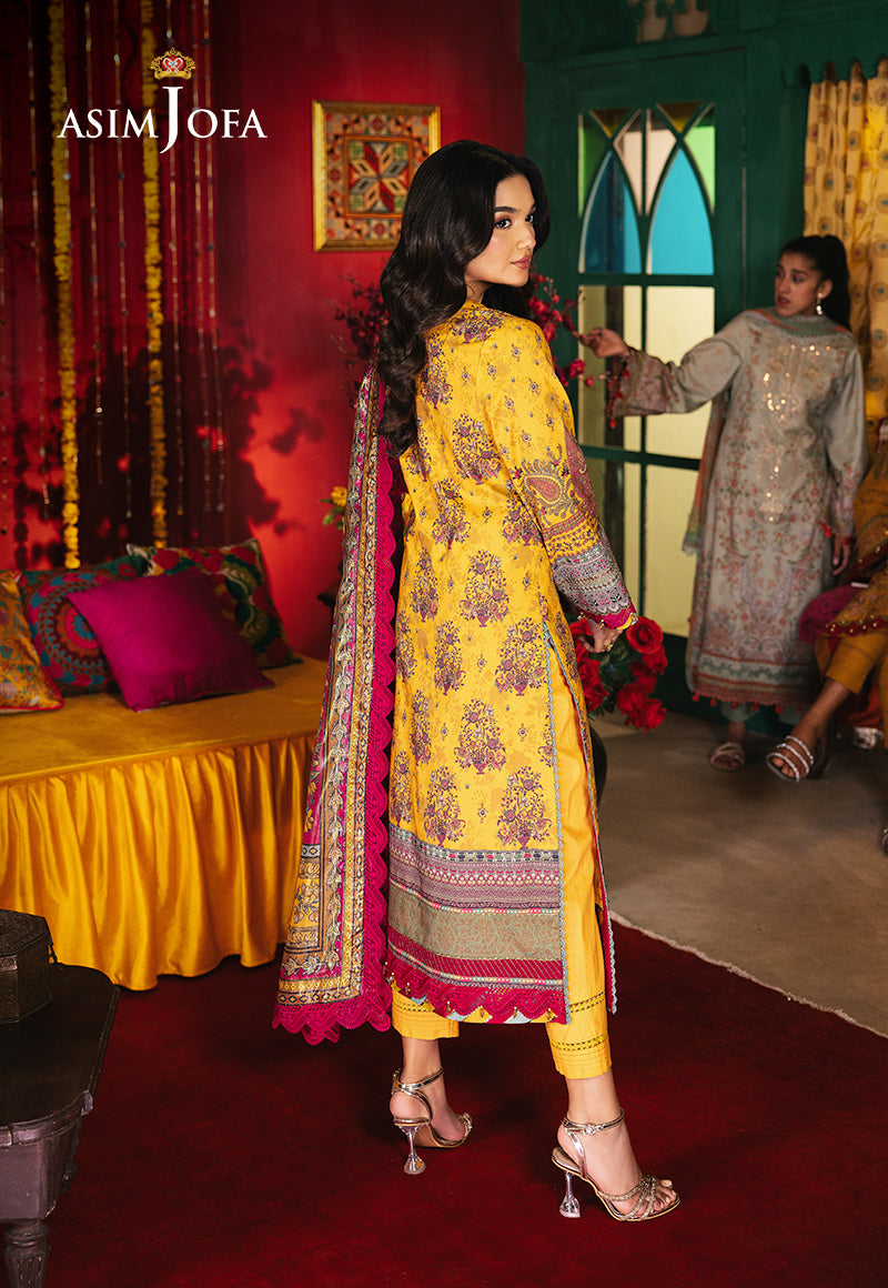 AJRA-16 EMBROIDERED JACQUARD  3 PCS