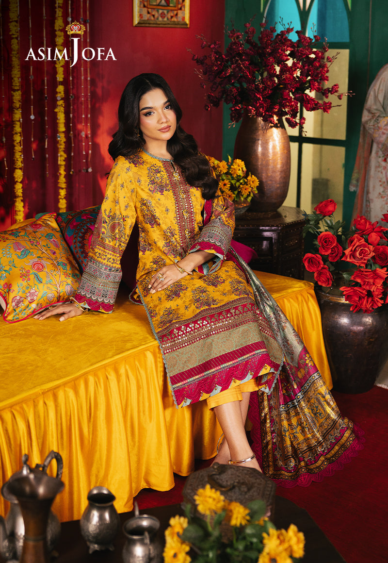 AJRA-16 EMBROIDERED JACQUARD  3 PCS