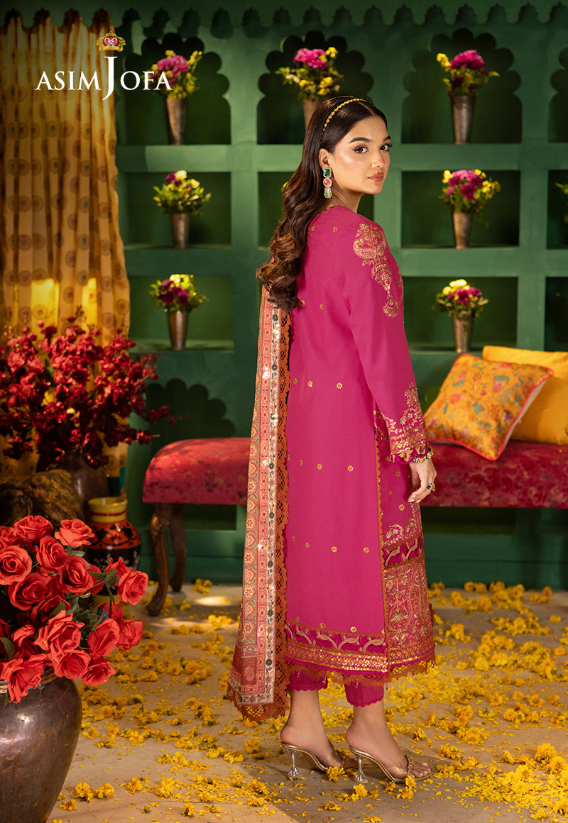 AJRA-11 EMBROIDERED LAWN 3 PCS