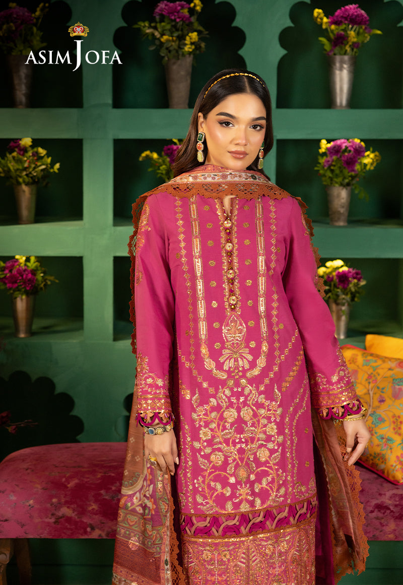 AJRA-11 EMBROIDERED LAWN 3 PCS