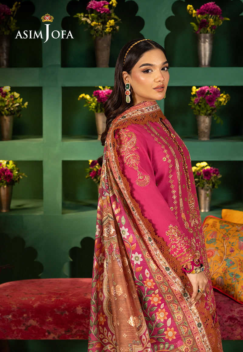 AJRA-11 EMBROIDERED LAWN 3 PCS