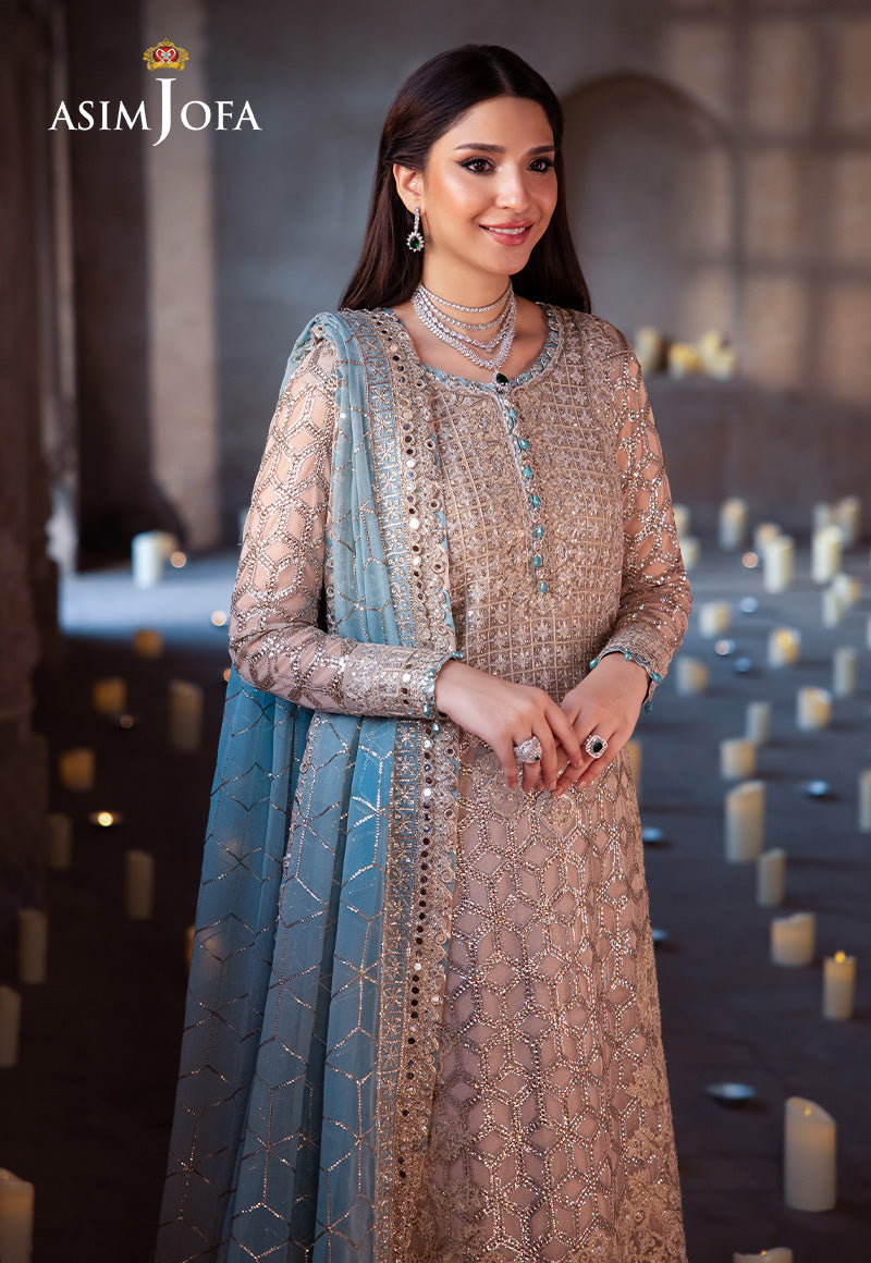 AJYV-05 EMBROIDERED CHIFFON 3 PCS