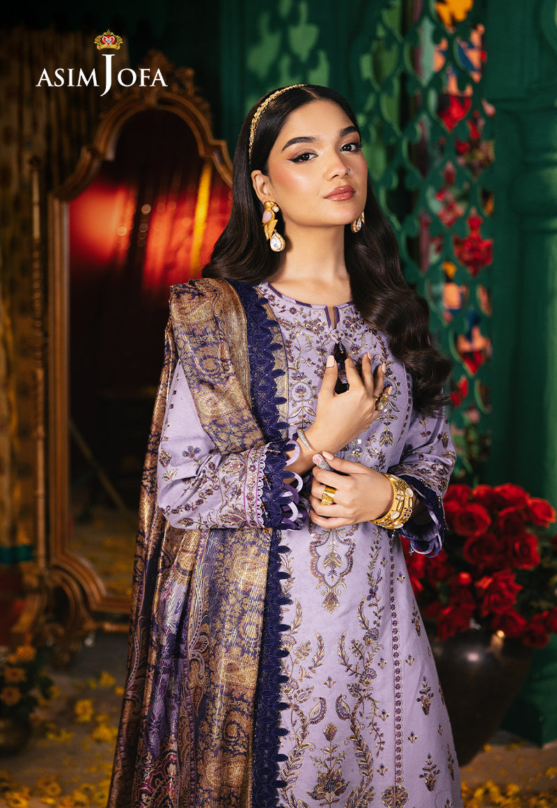 AJRA-19 EMBROIDERED JACQUARD  3 PCS